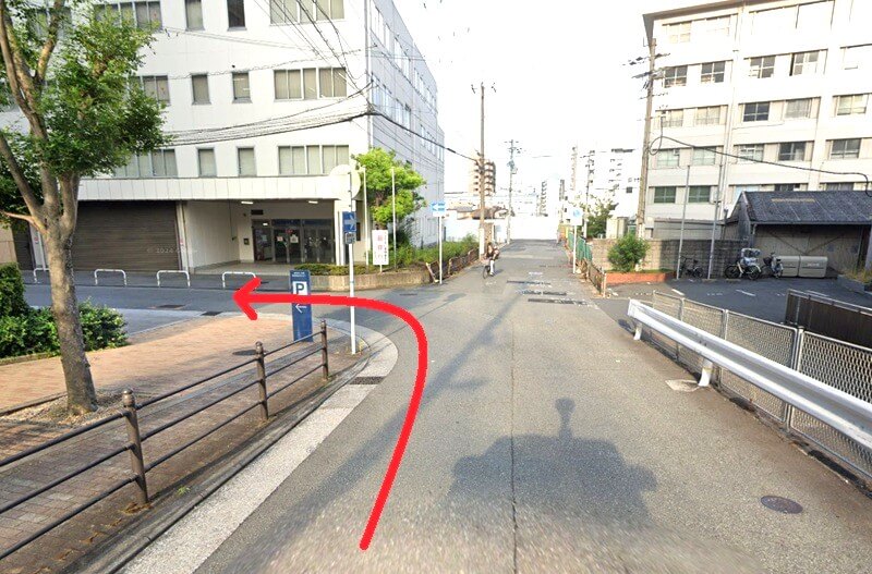 ハウステック 大阪ショールーム Lafisteまでの車の経路