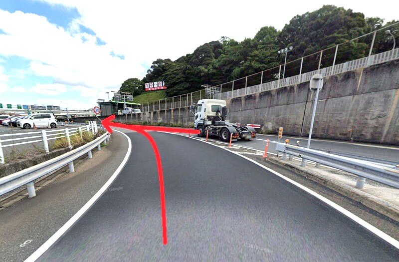 ハウステック 小倉ショールームまでの車の経路