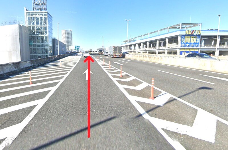 ハウステック 相模原ショールームまでの車の経路