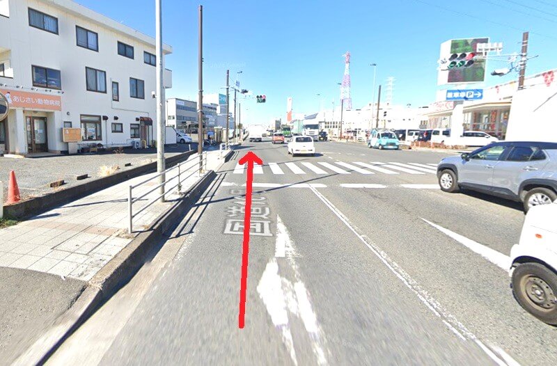 ハウステック 相模原ショールームまでの車の経路