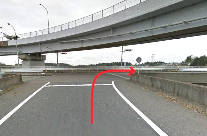 ハウステック つくばショールームまでの車の経路