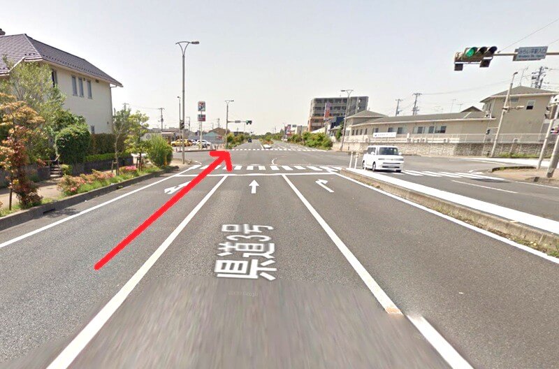 ハウステック つくばショールームまでの車の経路