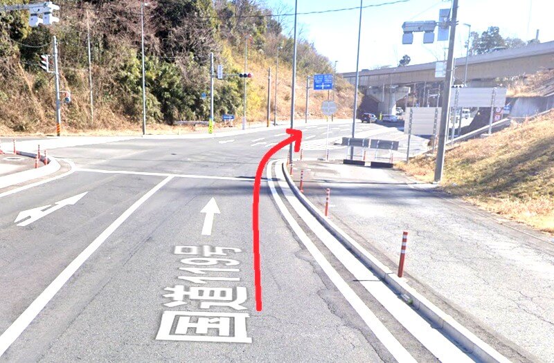 ハウステック 宇都宮ショールームまでの車の経路