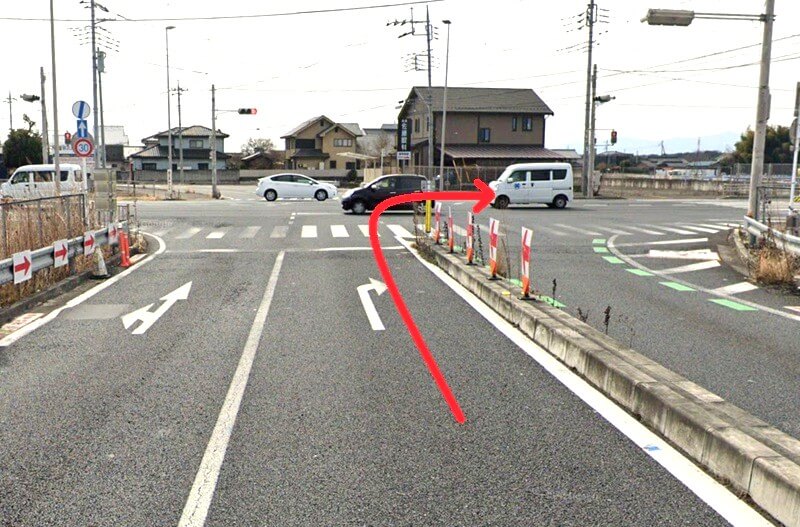 ハウステック 高崎ショールームまでの車の経路