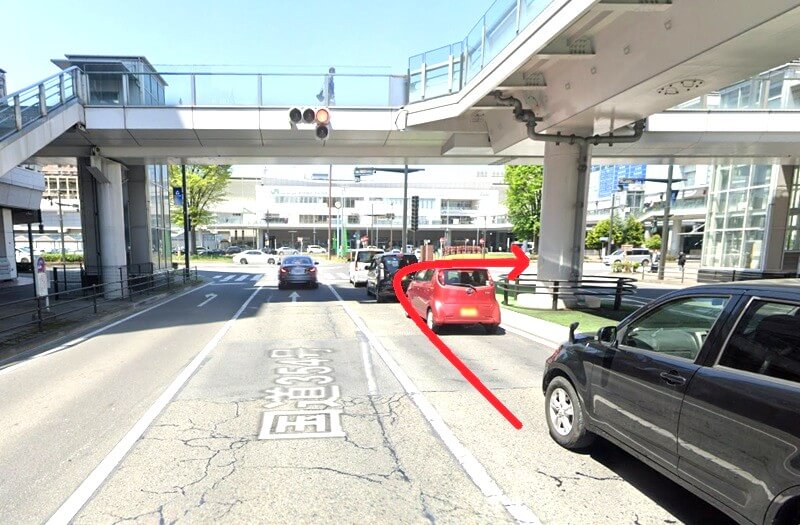 ハウステック 高崎ショールームまでの車の経路