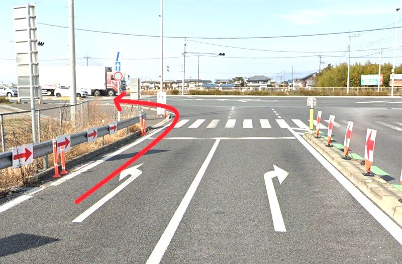 ハウステック 高崎ショールームまでの車の経路