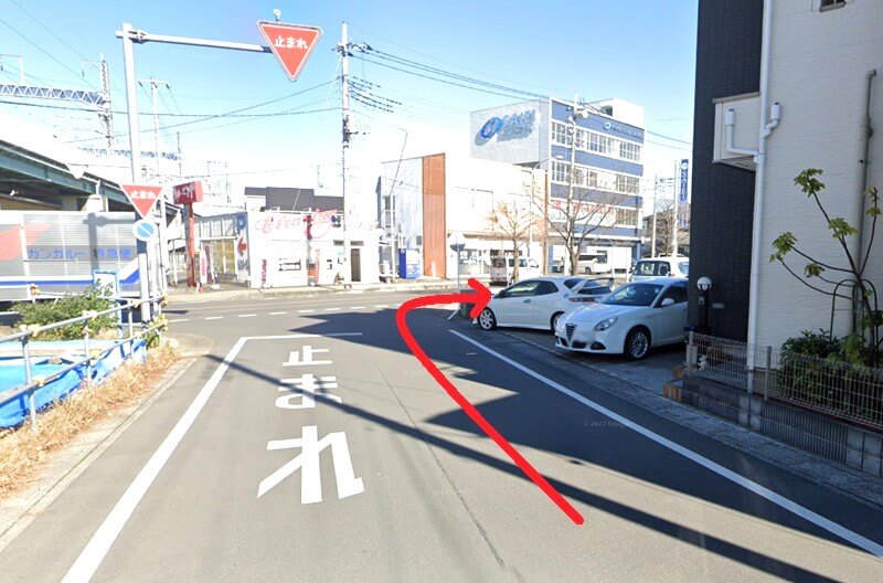 ハウステック 大宮ショールーム Lafisteまでの徒歩経路