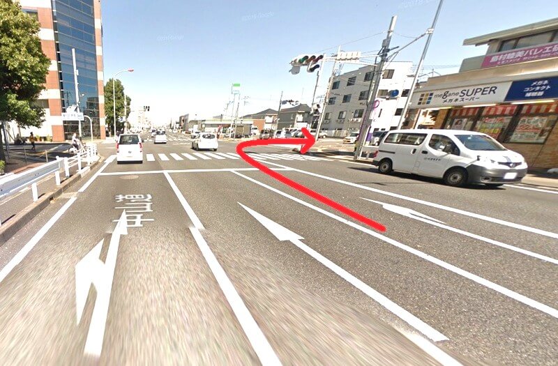 ハウステック 大宮ショールーム Lafisteまでの車の経路