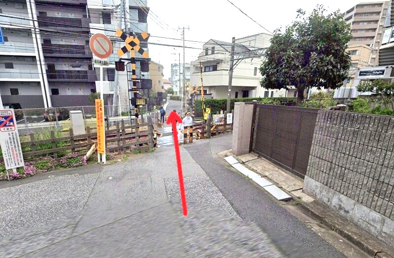 ハウステック 千葉ショールームまでの徒歩経路