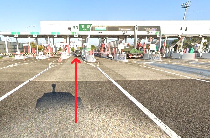 ハウステック 滋賀ショールームまでの車の経路