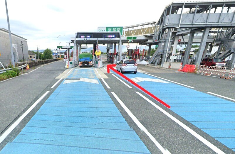 ハウステック 京都ショールームまでの車の経路