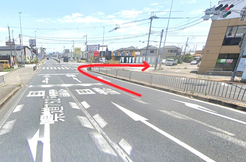 ハウステック 和歌山ショールームまでの車の経路