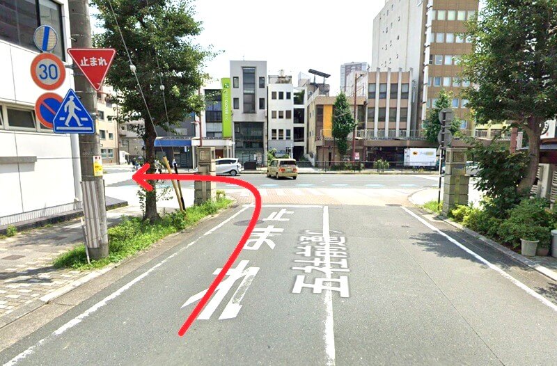 ハウステック 浜松ショールームまでの車の経路