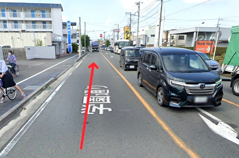ハウステック 沼津ショールームまでの車の経路