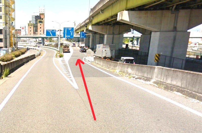 ハウステック 岐阜ショールームまでの車の経路