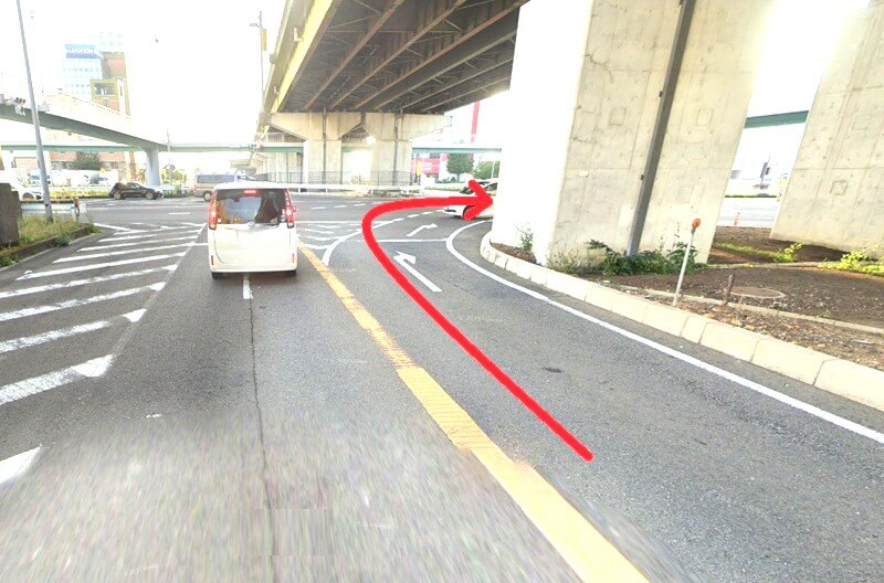 ハウステック 岐阜ショールームまでの車の経路