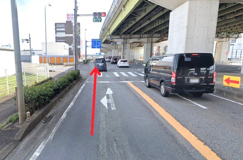 ハウステック 岐阜ショールームまでの車の経路