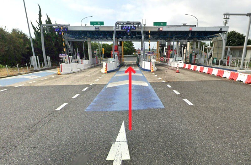 ハウステック 四日市ショールームまでの車の経路