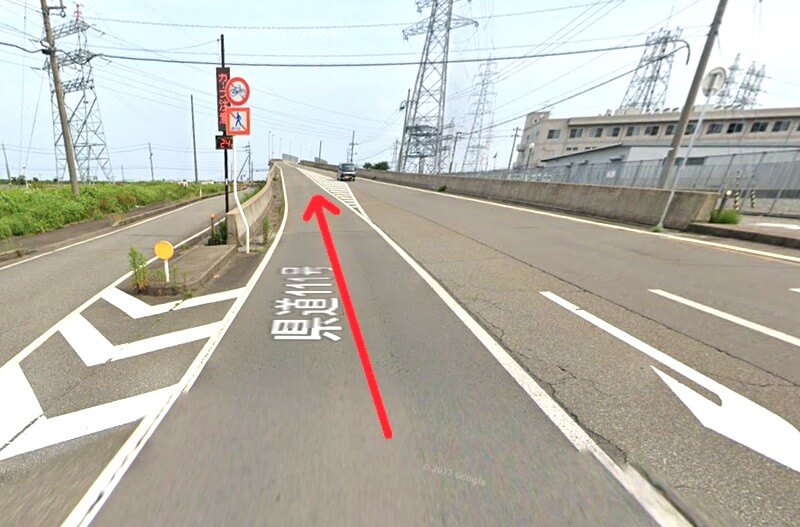 ハウステック 福井ショールームまでの車の経路