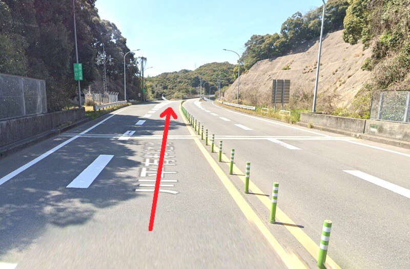 ハウステック 長崎ショールームまでの車の経路