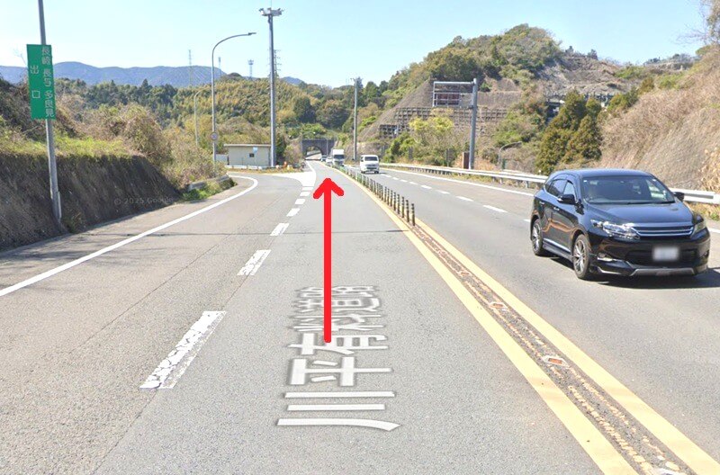 ハウステック 長崎ショールームまでの車の経路