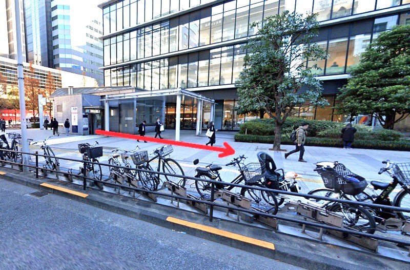 タカラスタンダード 新宿ショールームまでの徒歩経路