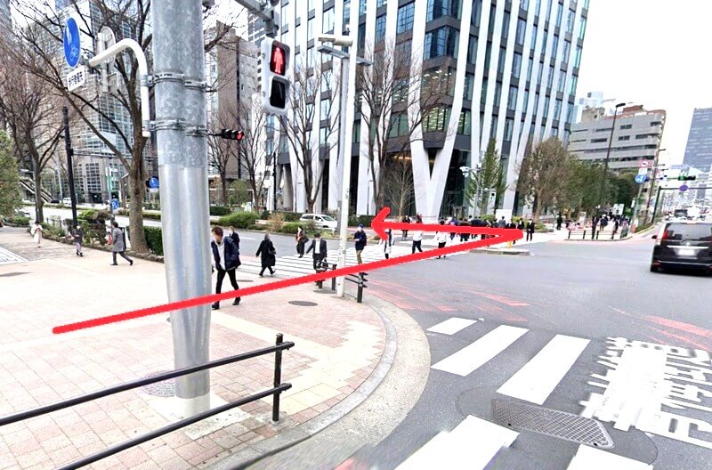 タカラスタンダード 新宿ショールームまでの徒歩経路