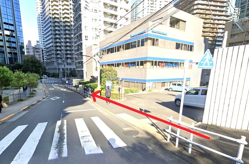 タカラスタンダード 新宿ショールームまでの徒歩経路