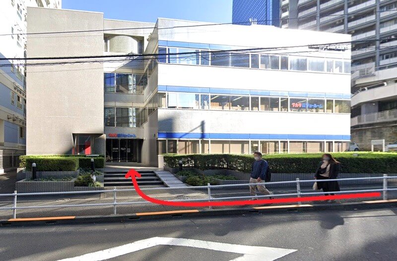 タカラスタンダード 新宿ショールームまでの徒歩経路