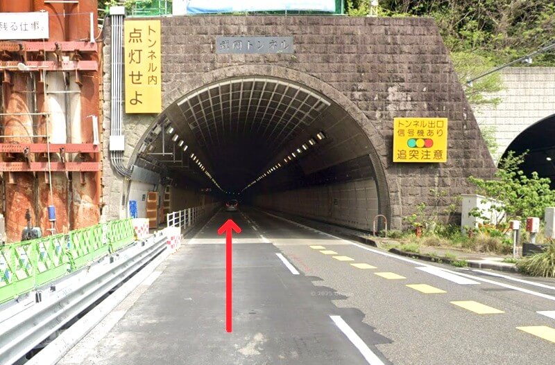 ハウステック 鹿児島ショールームまでの車の経路