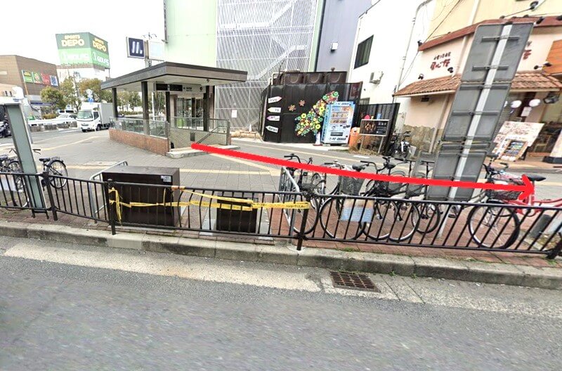 タカラスタンダード 大阪ショールーム(東大阪)までの徒歩経路