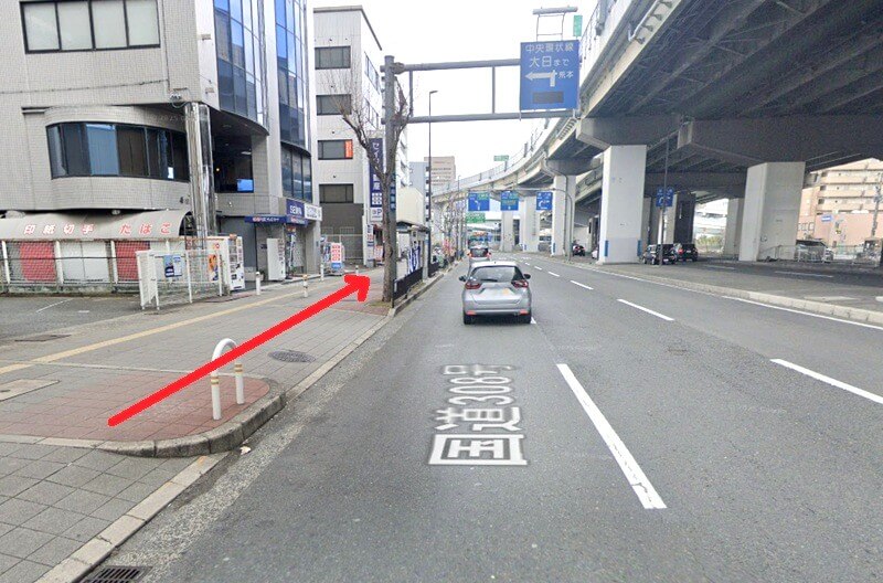 タカラスタンダード 大阪ショールーム(東大阪)までの徒歩経路