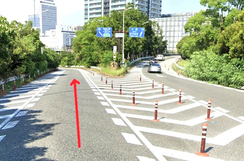 タカラスタンダード 北摂ショールームまでの車の経路