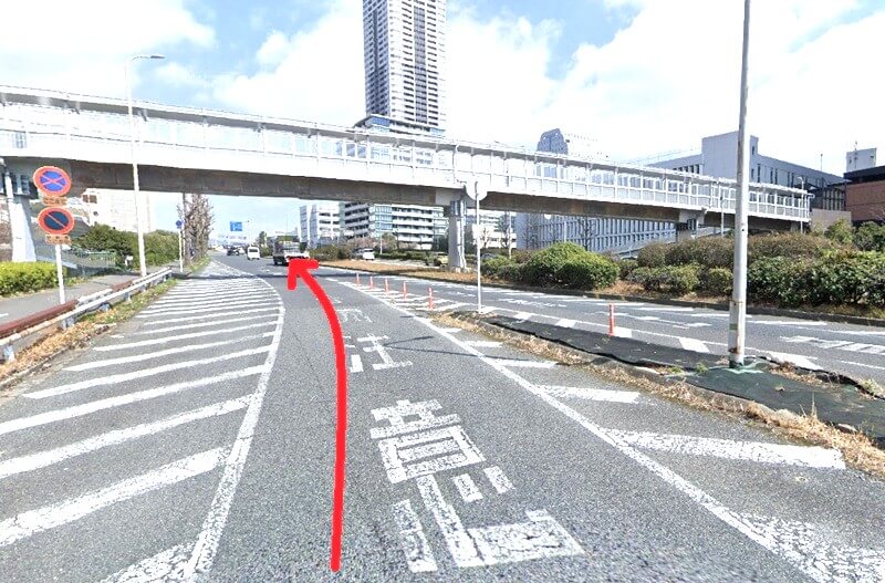 タカラスタンダード 北摂ショールームまでの車の経路