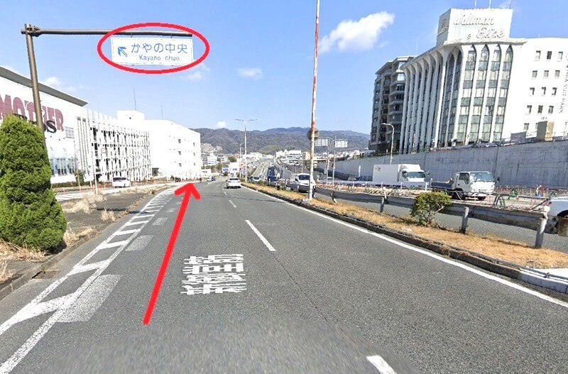 タカラスタンダード 北摂ショールームまでの車の経路