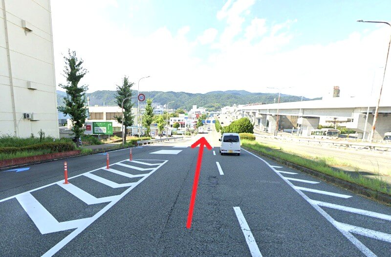 タカラスタンダード 北摂ショールームまでの車の経路