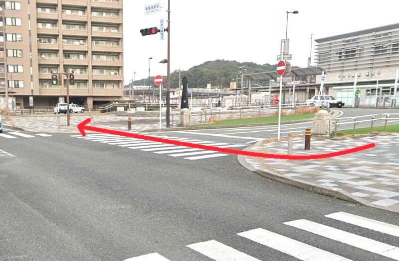 タカラスタンダード 筑豊ショールームまでの徒歩経路