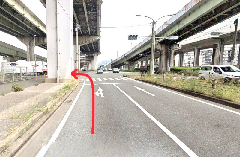 タカラスタンダード 小倉ショールームまでの車の経路