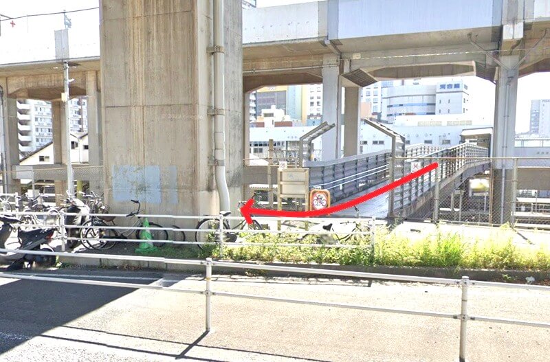 タカラスタンダード 小倉ショールームまでの徒歩経路