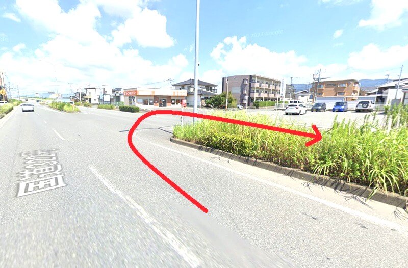 タカラスタンダード 久留米ショールームまでの車の経路