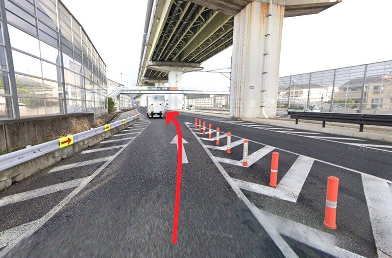 タカラスタンダード 名古屋ショールームまでの車の経路