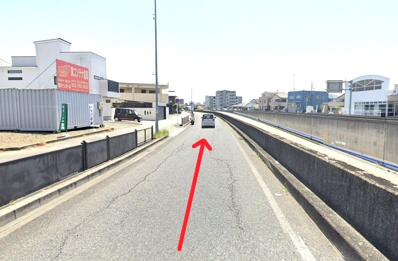 タカラスタンダード 名古屋ショールームまでの車の経路