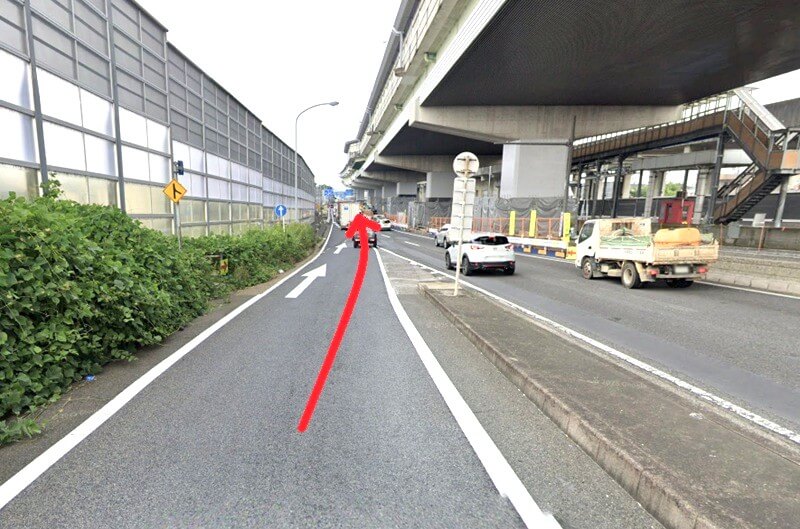 タカラスタンダード 名古屋ショールームまでの車の経路