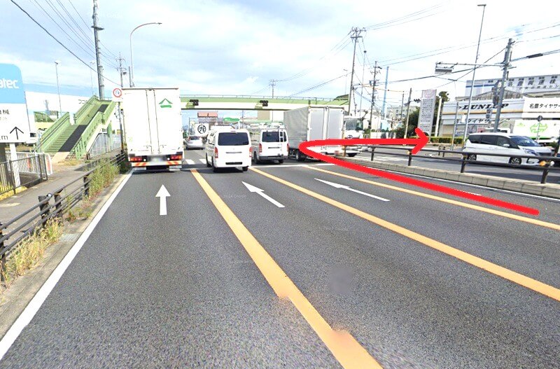タカラスタンダード 小牧ショールームまでの車の経路