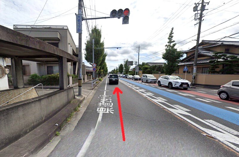 タカラスタンダード 岡崎ショールームまでの車の経路