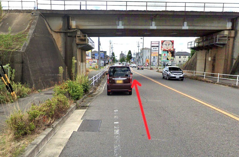 タカラスタンダード 岡崎ショールームまでの車の経路