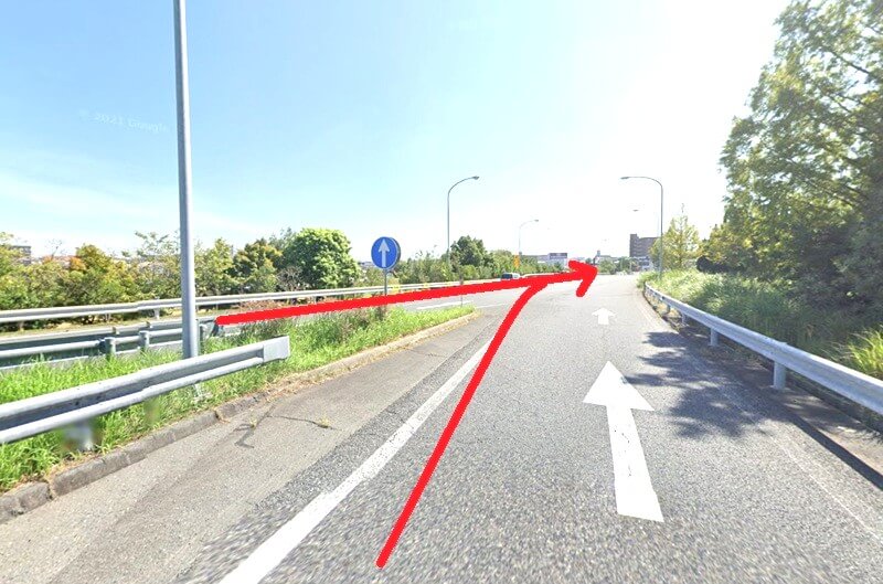 タカラスタンダード 豊田ショールームまでの車の経路