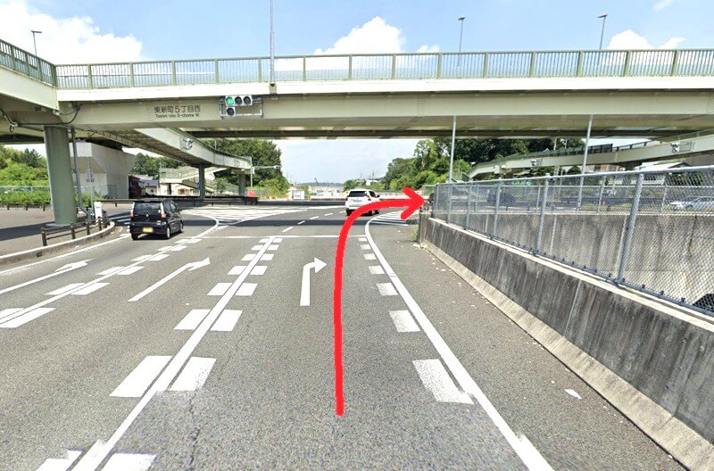 タカラスタンダード 豊田ショールームまでの車の経路