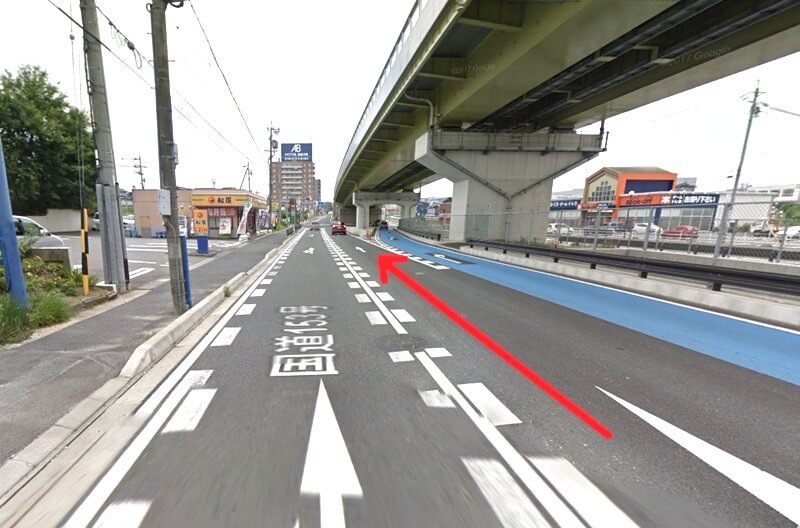 タカラスタンダード 豊田ショールームまでの車の経路