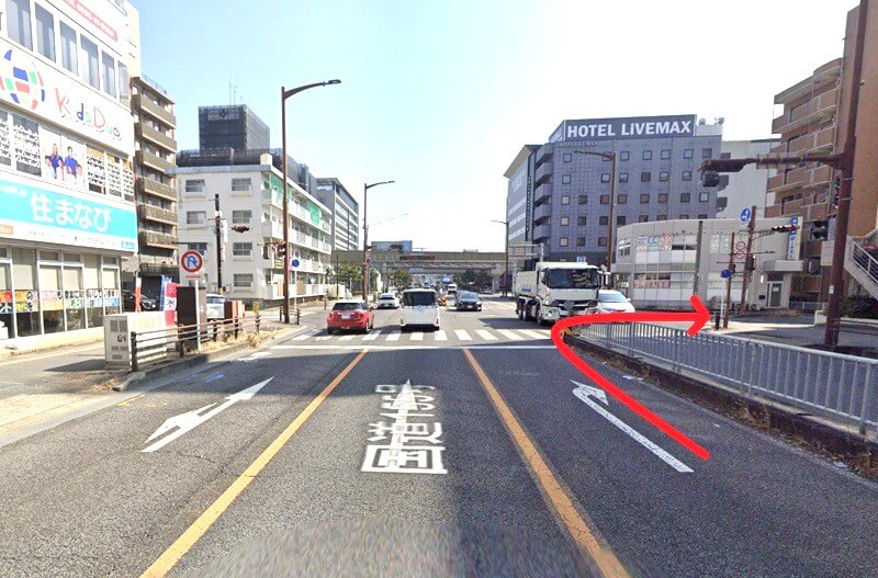 タカラスタンダード 豊田ショールームまでの車の経路